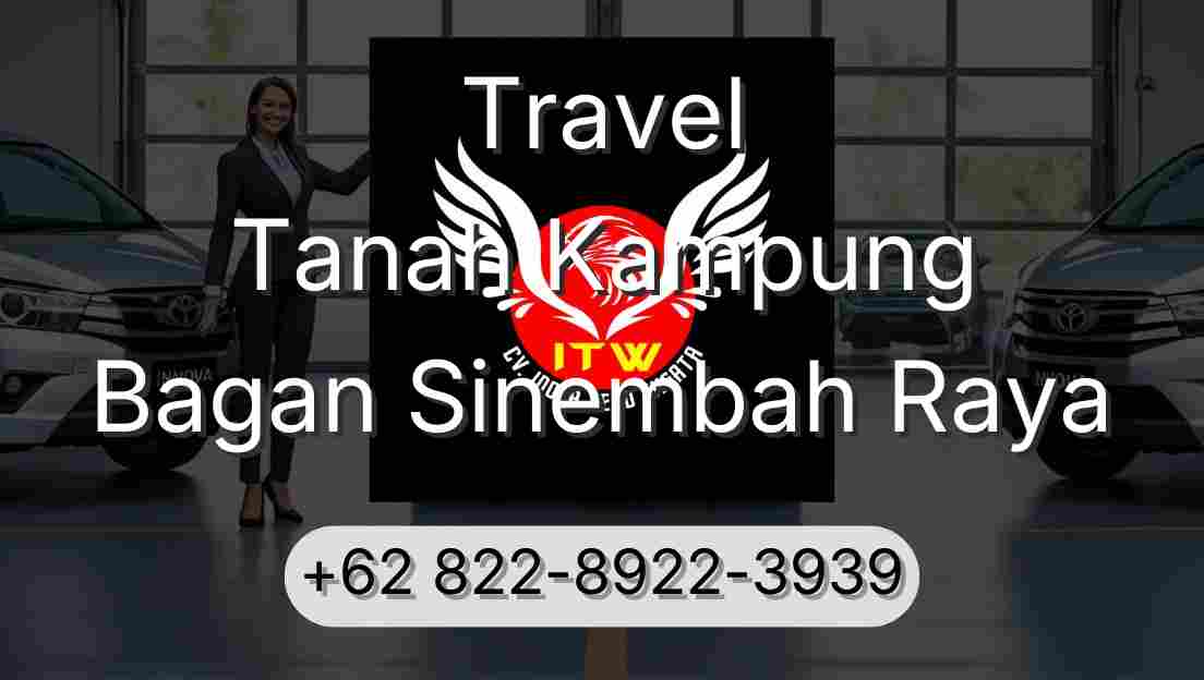 Travel Tanah Kampung Bagan Sinembah Raya