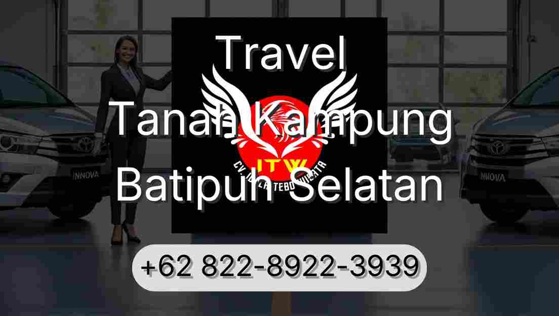 Travel Tanah Kampung Batipuh Selatan
