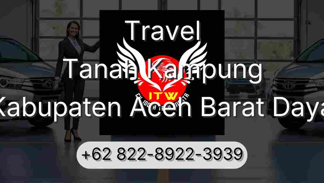 Travel Tanah Kampung Kabupaten Aceh Barat Daya