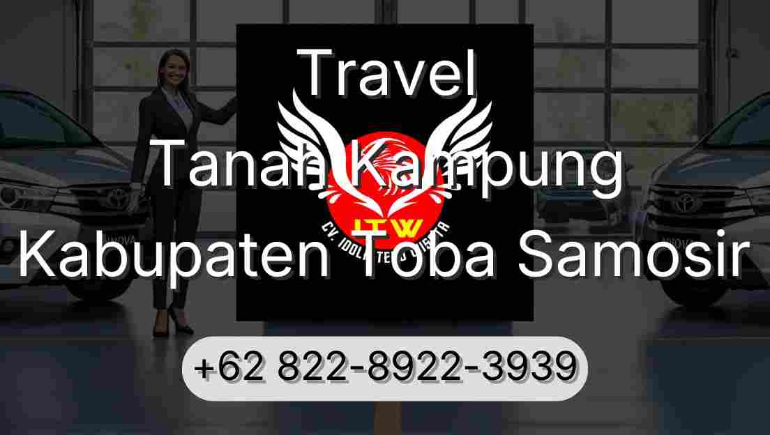 Travel Tanah Kampung Kabupaten Toba Samosir