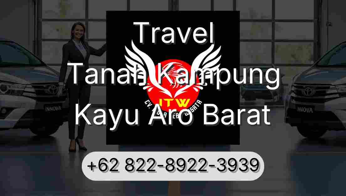 Travel Tanah Kampung Kayu Aro Barat