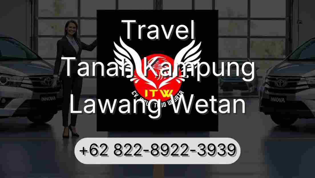 Travel Tanah Kampung Lawang Wetan