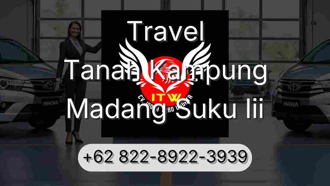 Travel Tanah Kampung Madang Suku Iii
