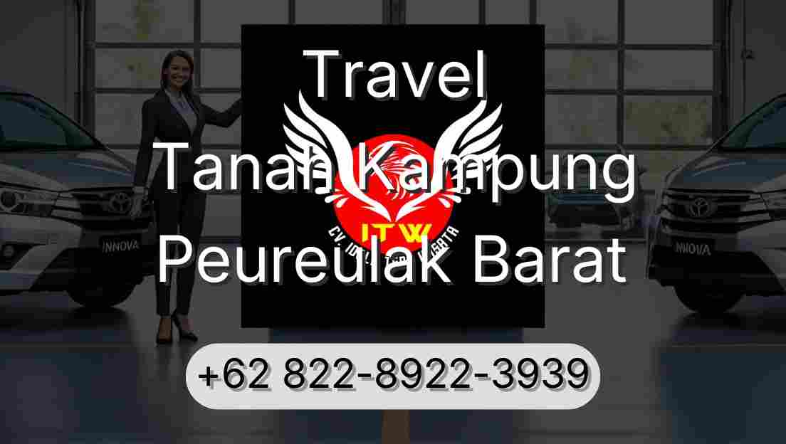 Travel Tanah Kampung Peureulak Barat