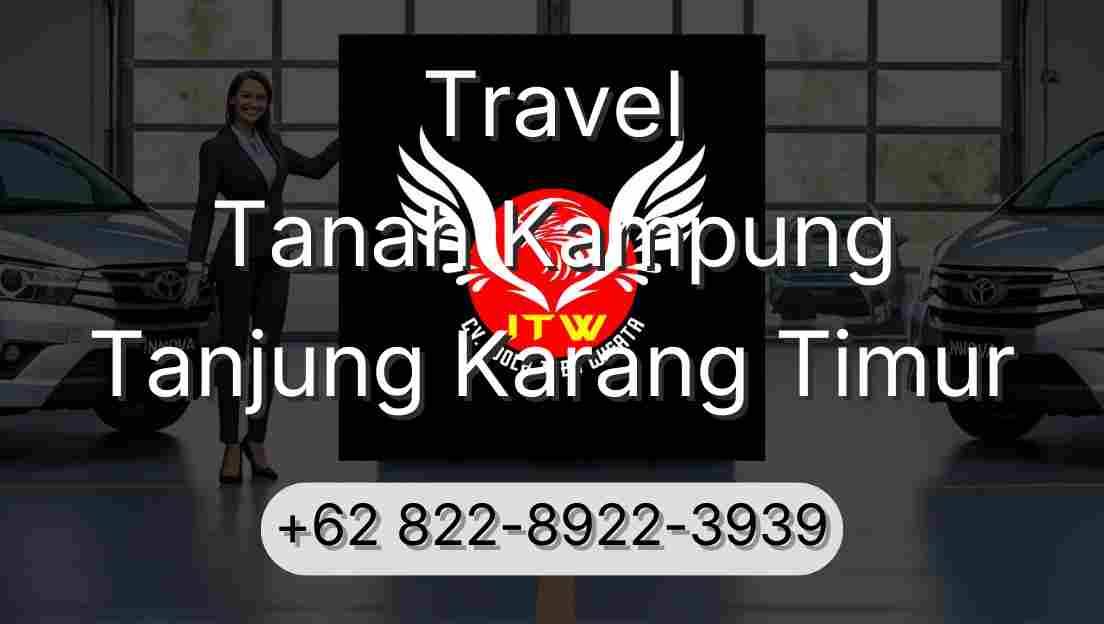Travel Tanah Kampung Tanjung Karang Timur