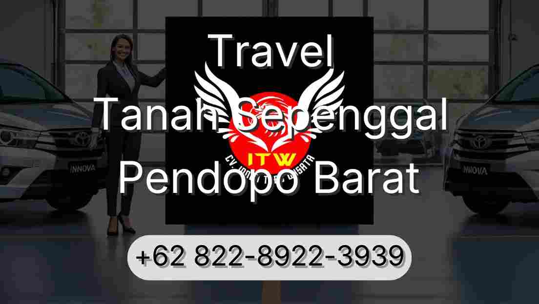 Travel Tanah Sepenggal Pendopo Barat