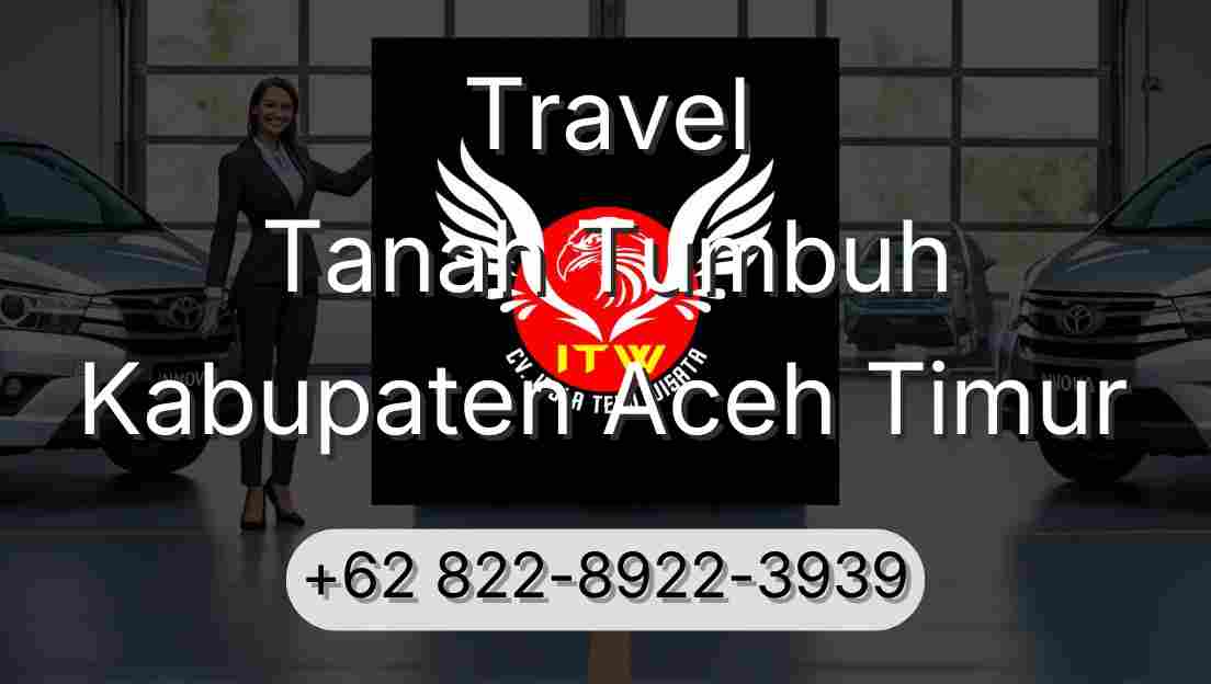 Travel Tanah Tumbuh Kabupaten Aceh Timur