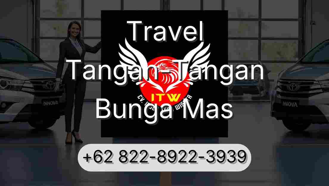 Travel Tangan-Tangan Bunga Mas
