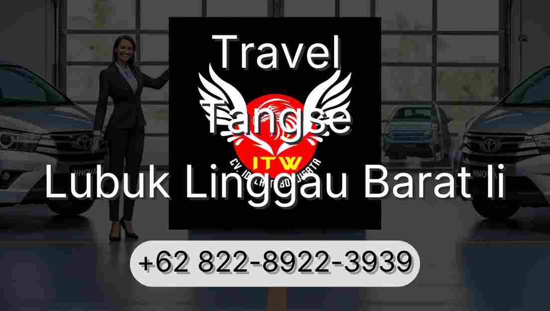 Travel Tangse Lubuk Linggau Barat Ii