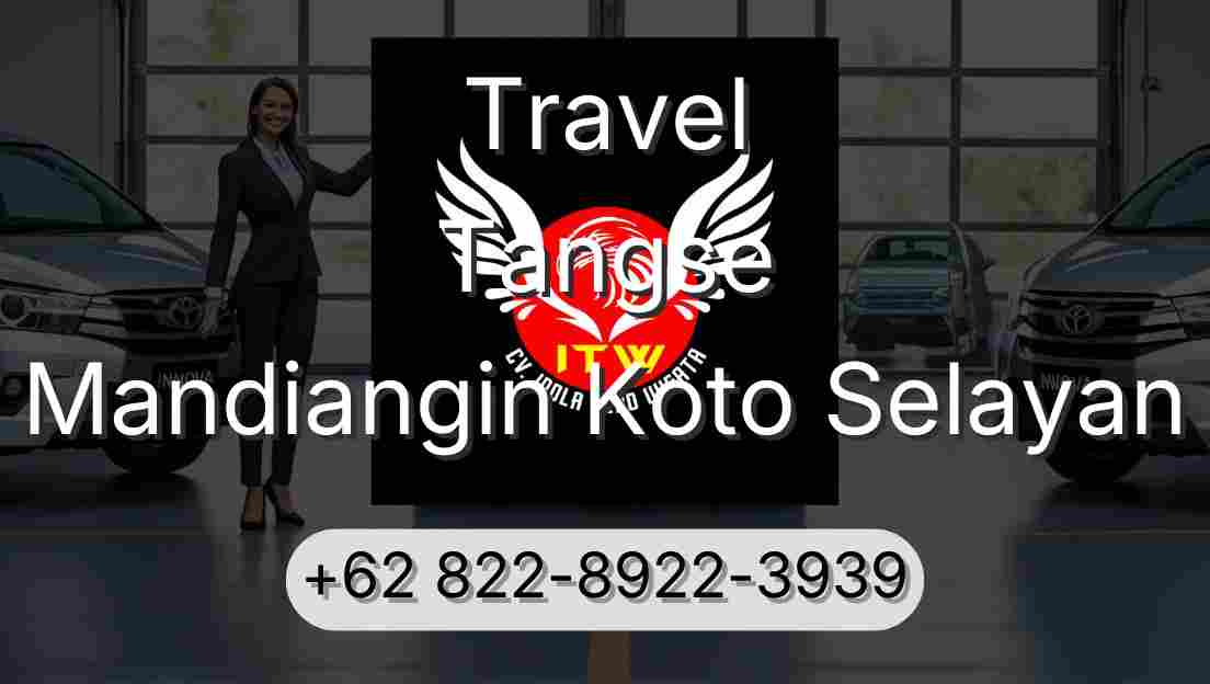 Travel Tangse Mandiangin Koto Selayan