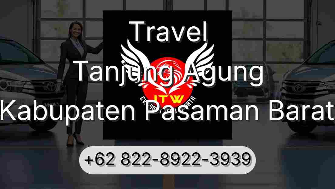 Travel Tanjung Agung Kabupaten Pasaman Barat