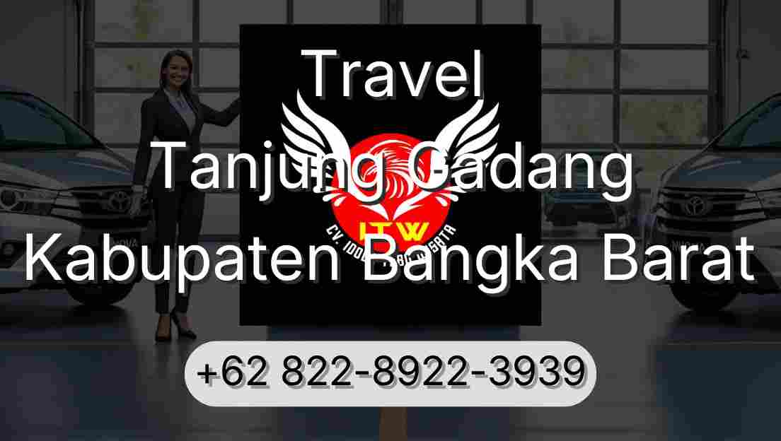 Travel Tanjung Gadang Kabupaten Bangka Barat