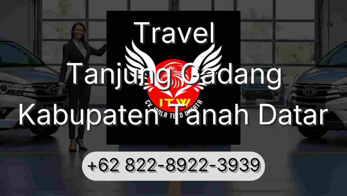 Travel Tanjung Gadang Kabupaten Tanah Datar