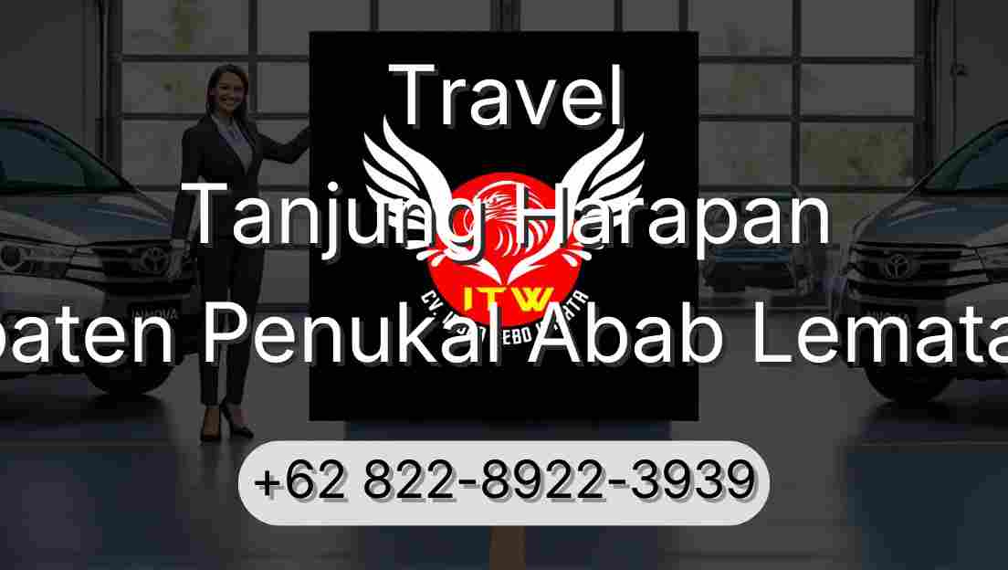 Travel Tanjung Harapan Kabupaten Penukal Abab Lematang Ilir