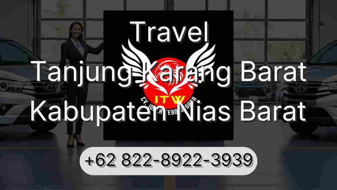 Travel Tanjung Karang Barat Kabupaten Nias Barat