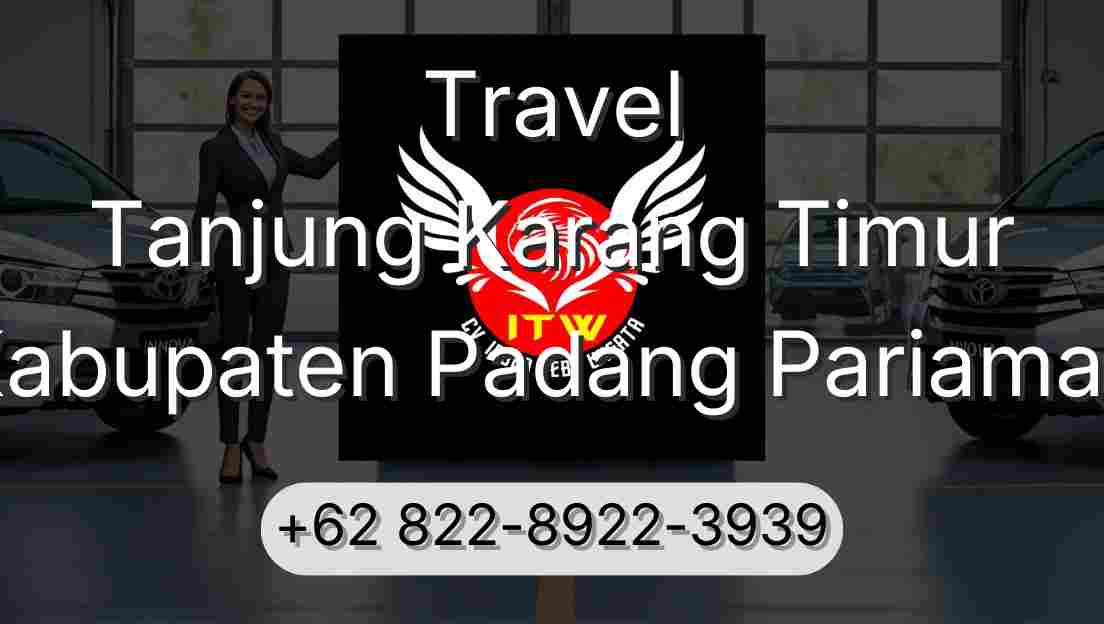 Travel Tanjung Karang Timur Kabupaten Padang Pariaman