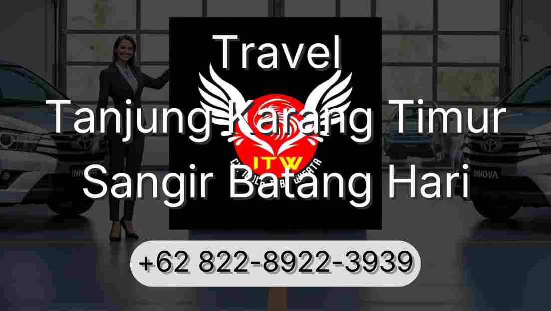 Travel Tanjung Karang Timur Sangir Batang Hari