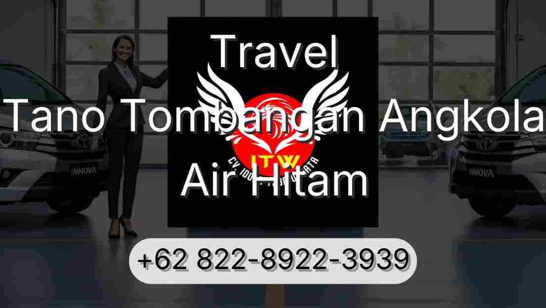 Travel Tano Tombangan Angkola Air Hitam