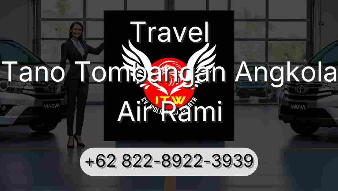 Travel Tano Tombangan Angkola Air Rami