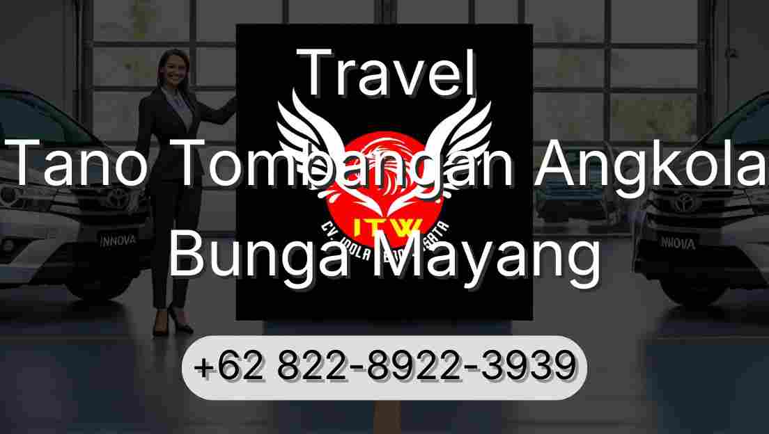 Travel Tano Tombangan Angkola Bunga Mayang