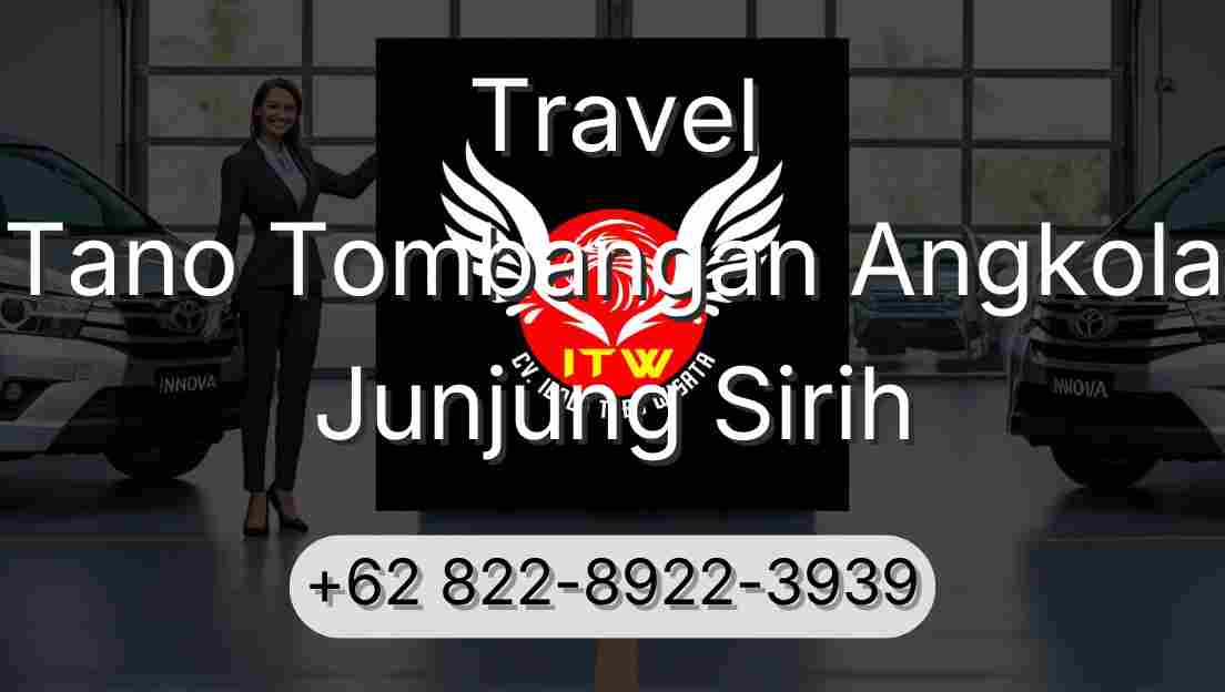 Travel Tano Tombangan Angkola Junjung Sirih