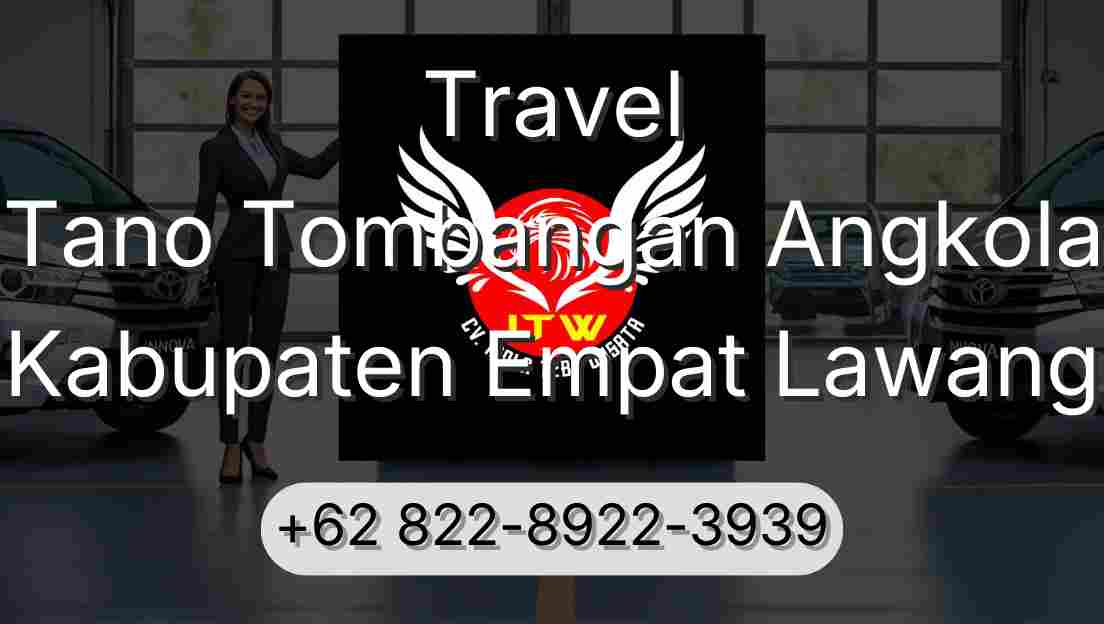 Travel Tano Tombangan Angkola Kabupaten Empat Lawang