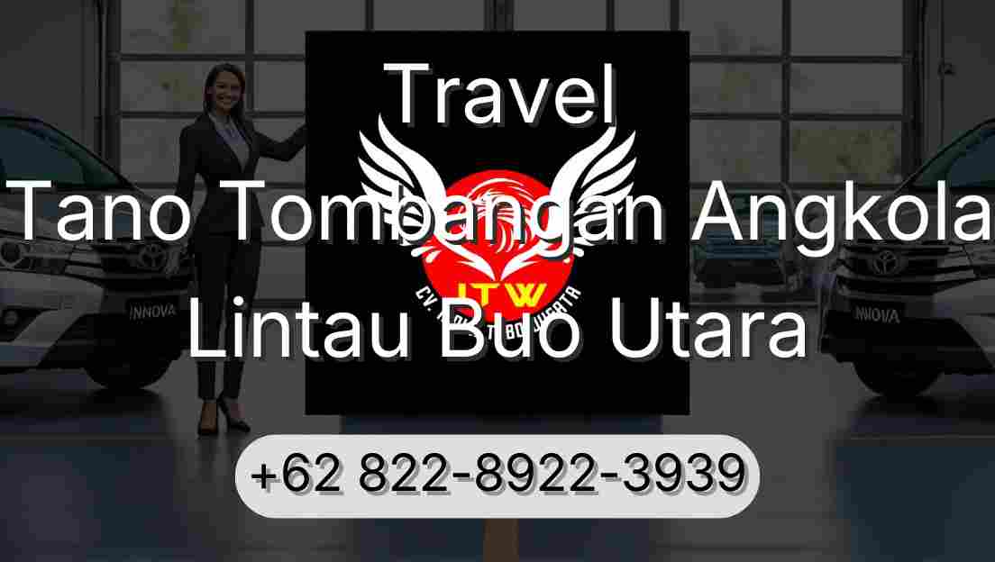 Travel Tano Tombangan Angkola Lintau Buo Utara