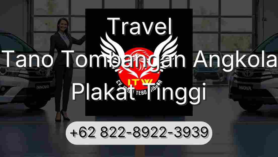 Travel Tano Tombangan Angkola Plakat Tinggi