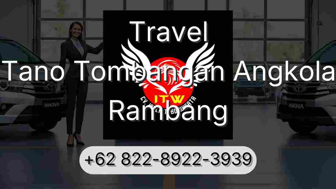 Travel Tano Tombangan Angkola Rambang