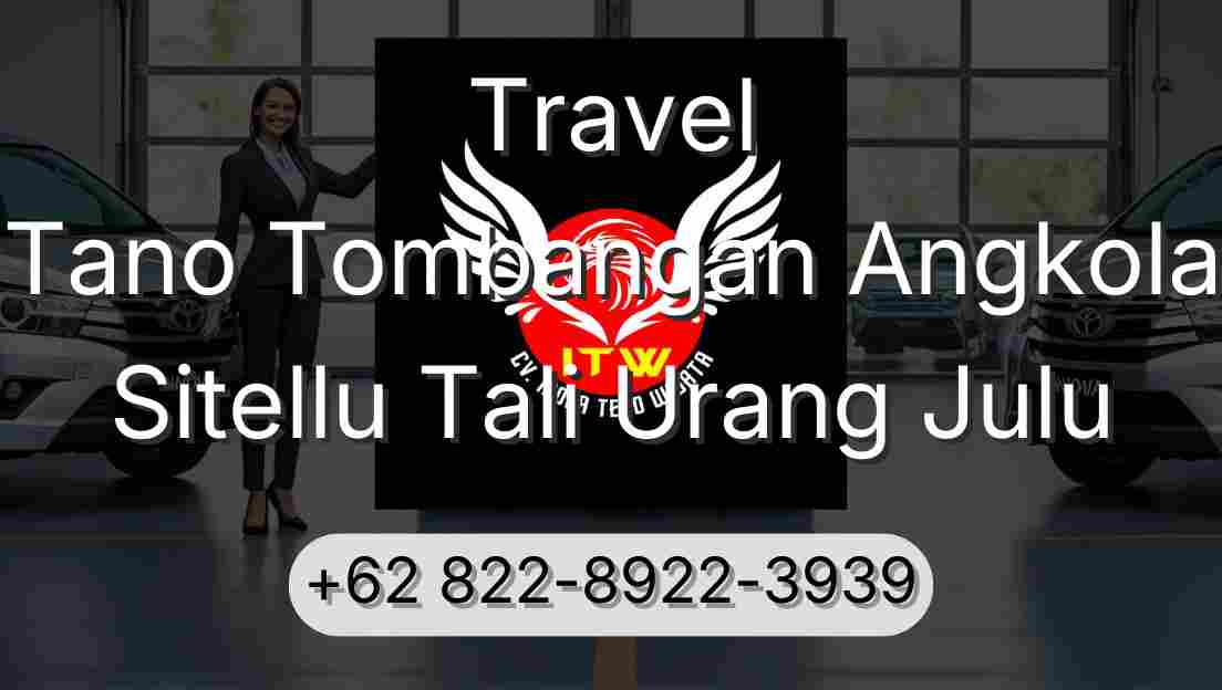 Travel Tano Tombangan Angkola Sitellu Tali Urang Julu