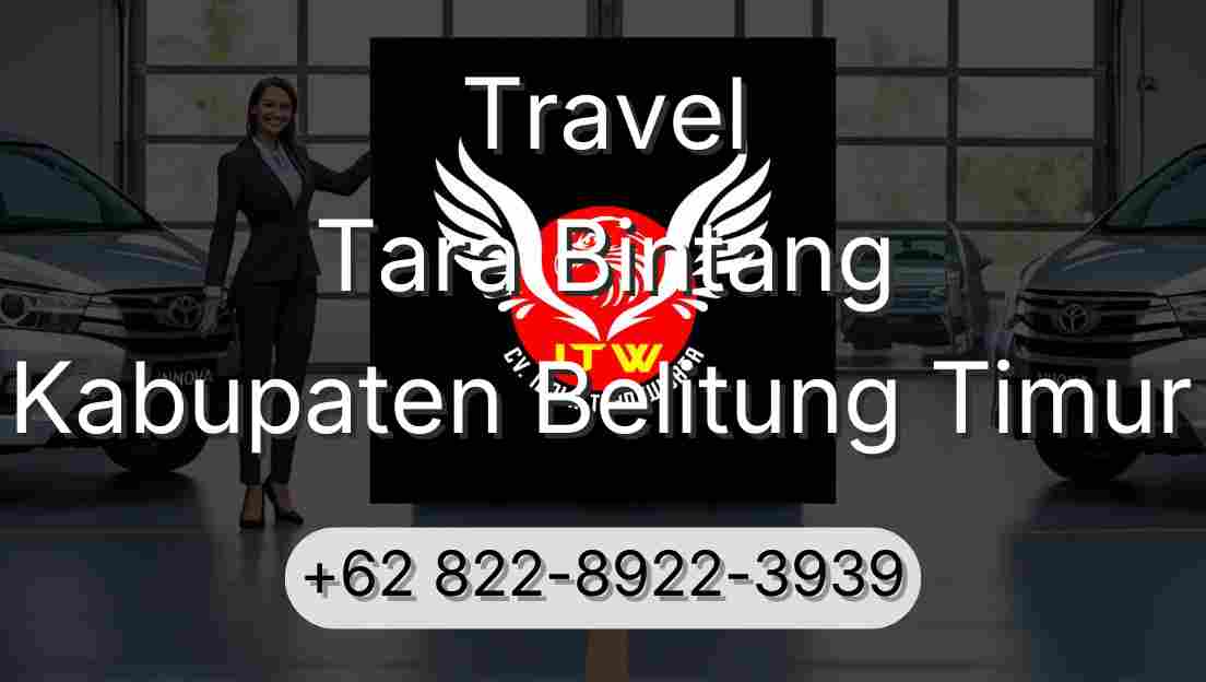 Travel Tara Bintang Kabupaten Belitung Timur