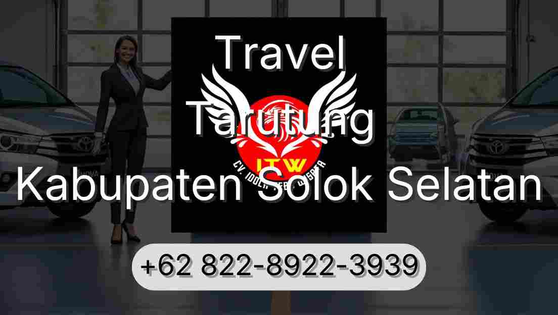 Travel Tarutung Kabupaten Solok Selatan
