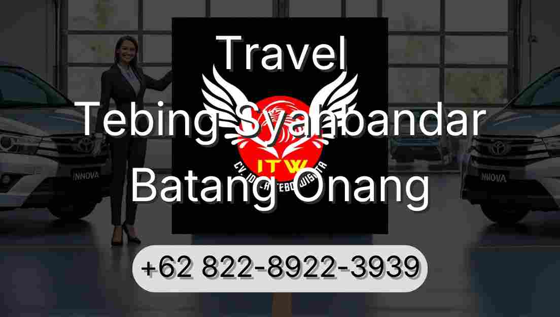 Travel Tebing Syahbandar Batang Onang