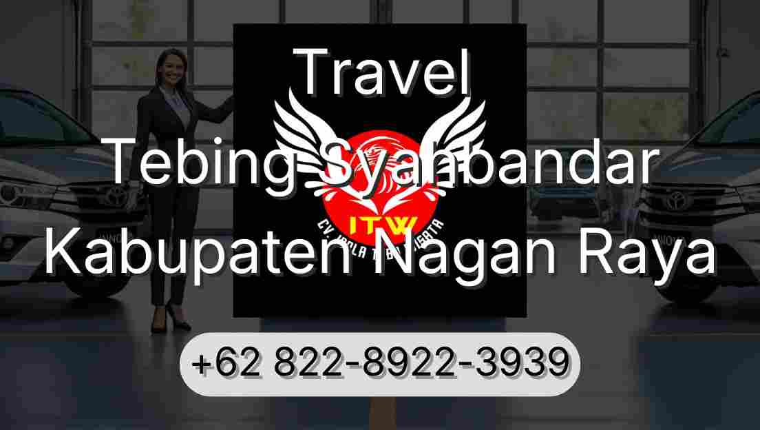 Travel Tebing Syahbandar Kabupaten Nagan Raya