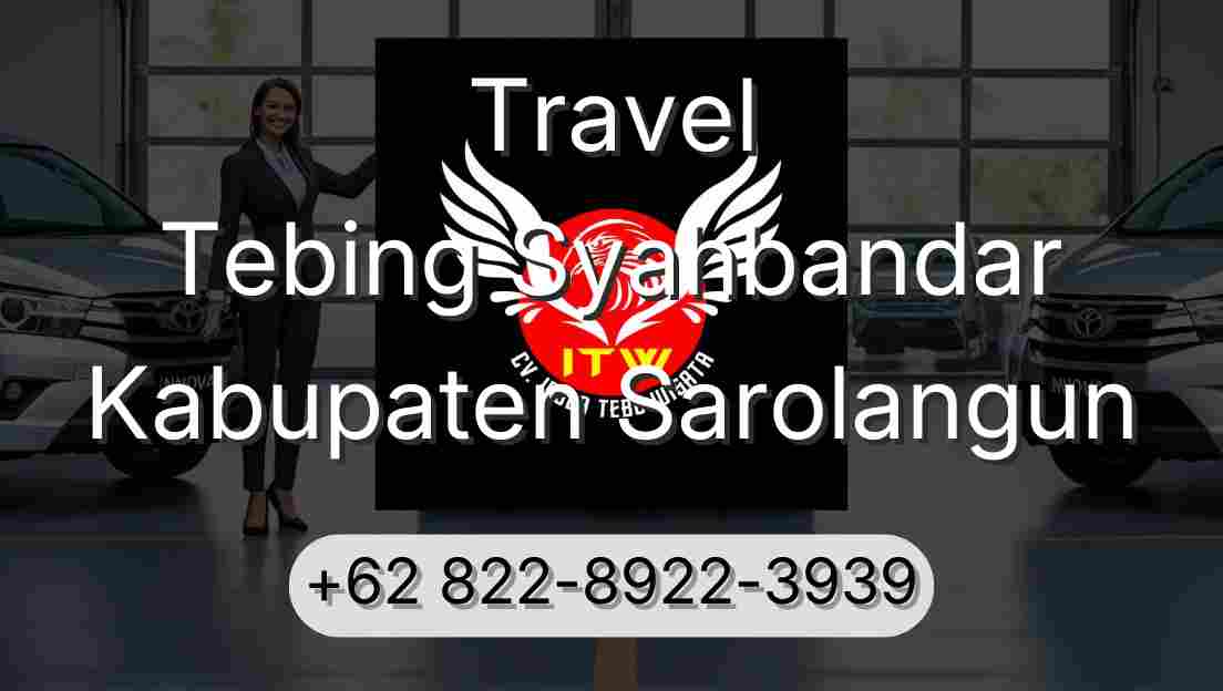 Travel Tebing Syahbandar Kabupaten Sarolangun