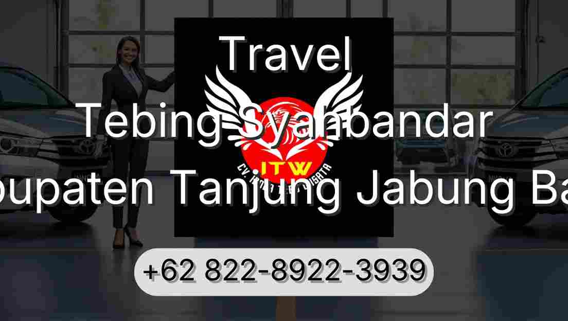 Travel Tebing Syahbandar Kabupaten Tanjung Jabung Barat