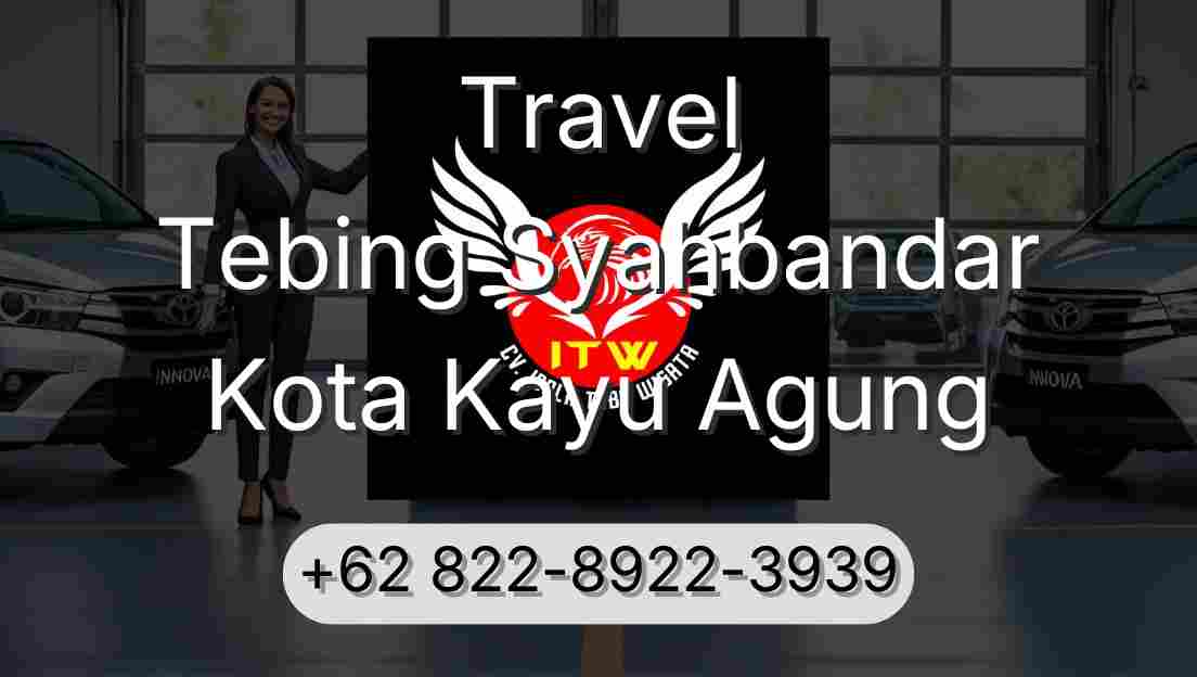 Travel Tebing Syahbandar Kota Kayu Agung