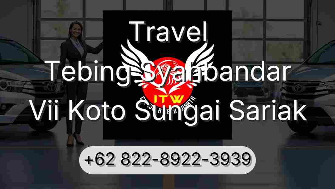 Travel Tebing Syahbandar Vii Koto Sungai Sariak