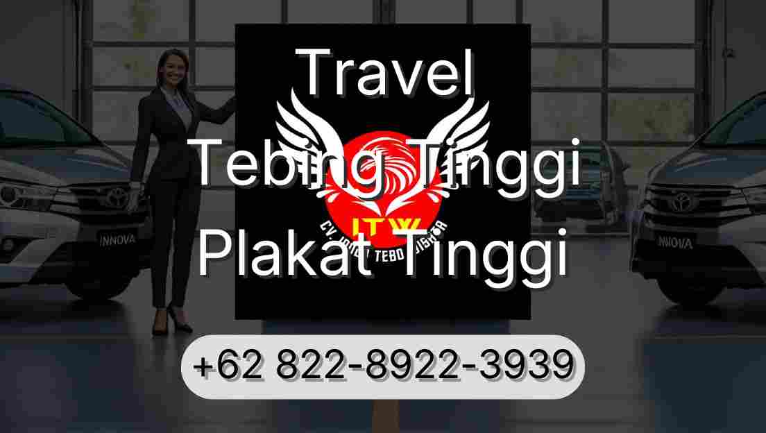 Travel Tebing Tinggi Plakat Tinggi