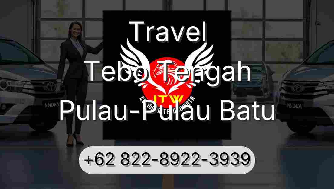 Travel Tebo Tengah Pulau-Pulau Batu