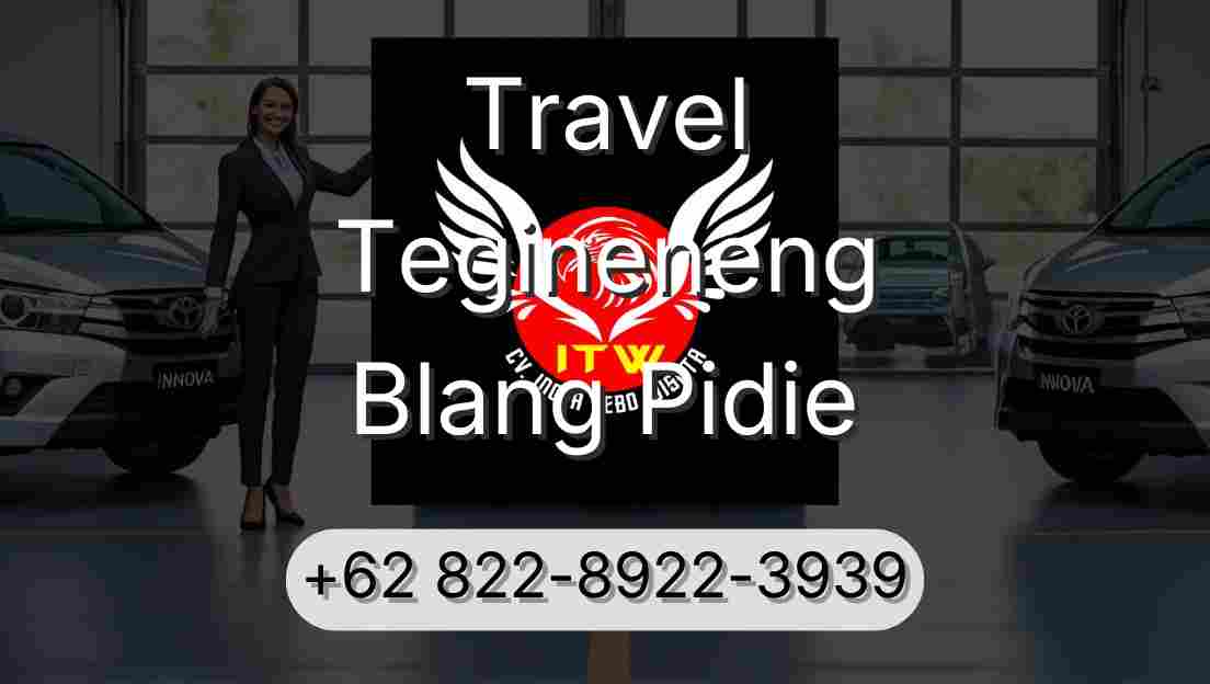 Travel Tegineneng Blang Pidie