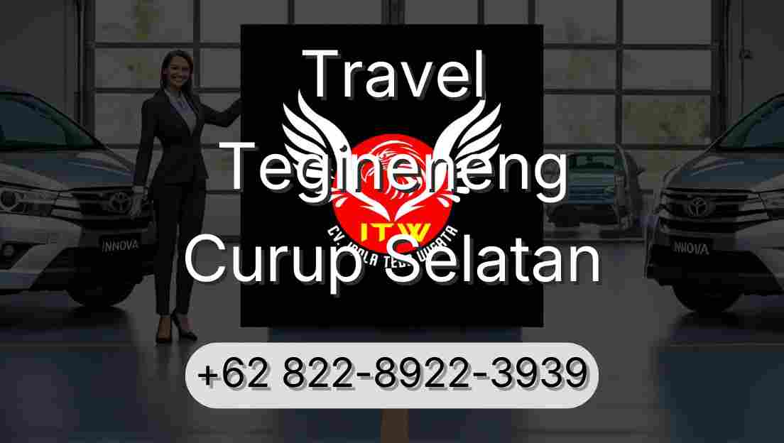 Travel Tegineneng Curup Selatan