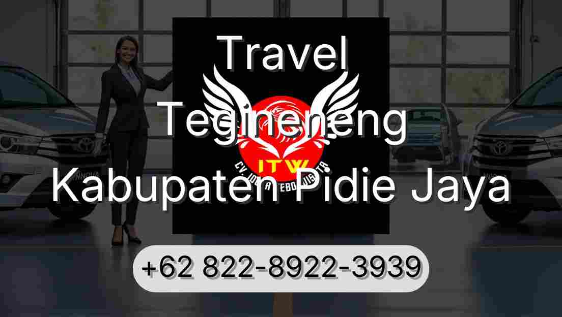 Travel Tegineneng Kabupaten Pidie Jaya