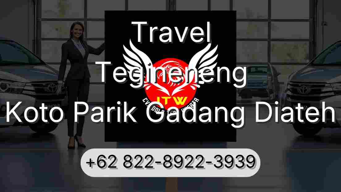 Travel Tegineneng Koto Parik Gadang Diateh