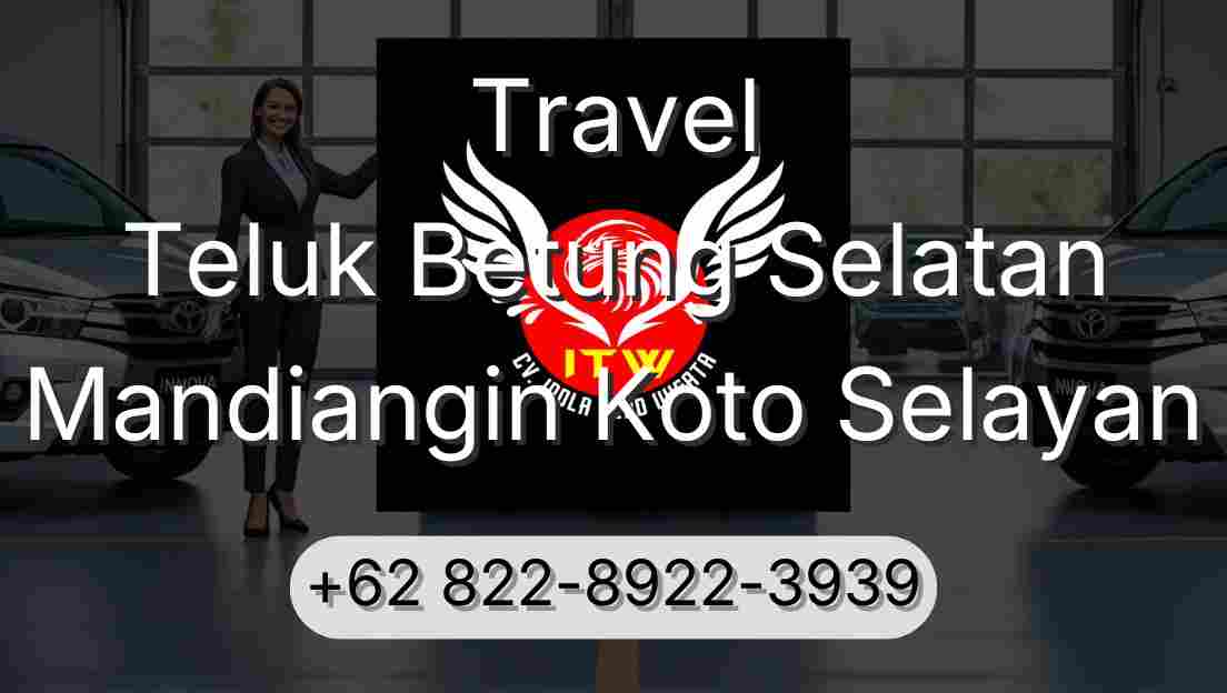 Travel Teluk Betung Selatan Mandiangin Koto Selayan