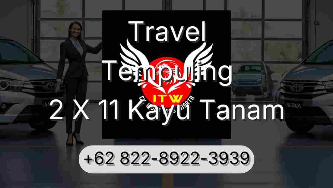 Travel Tempuling 2 X 11 Kayu Tanam