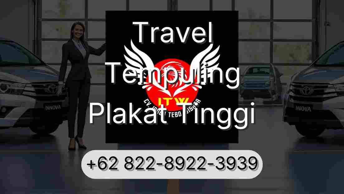 Travel Tempuling Plakat Tinggi