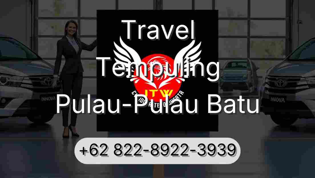 Travel Tempuling Pulau-Pulau Batu
