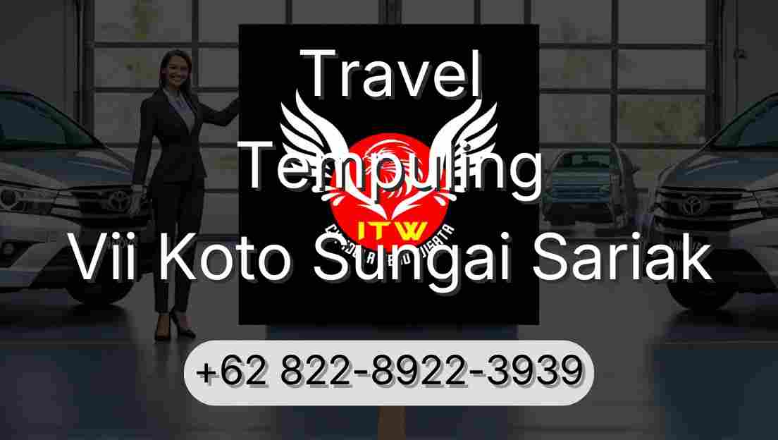 Travel Tempuling Vii Koto Sungai Sariak