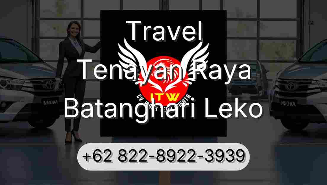 Travel Tenayan Raya Batanghari Leko